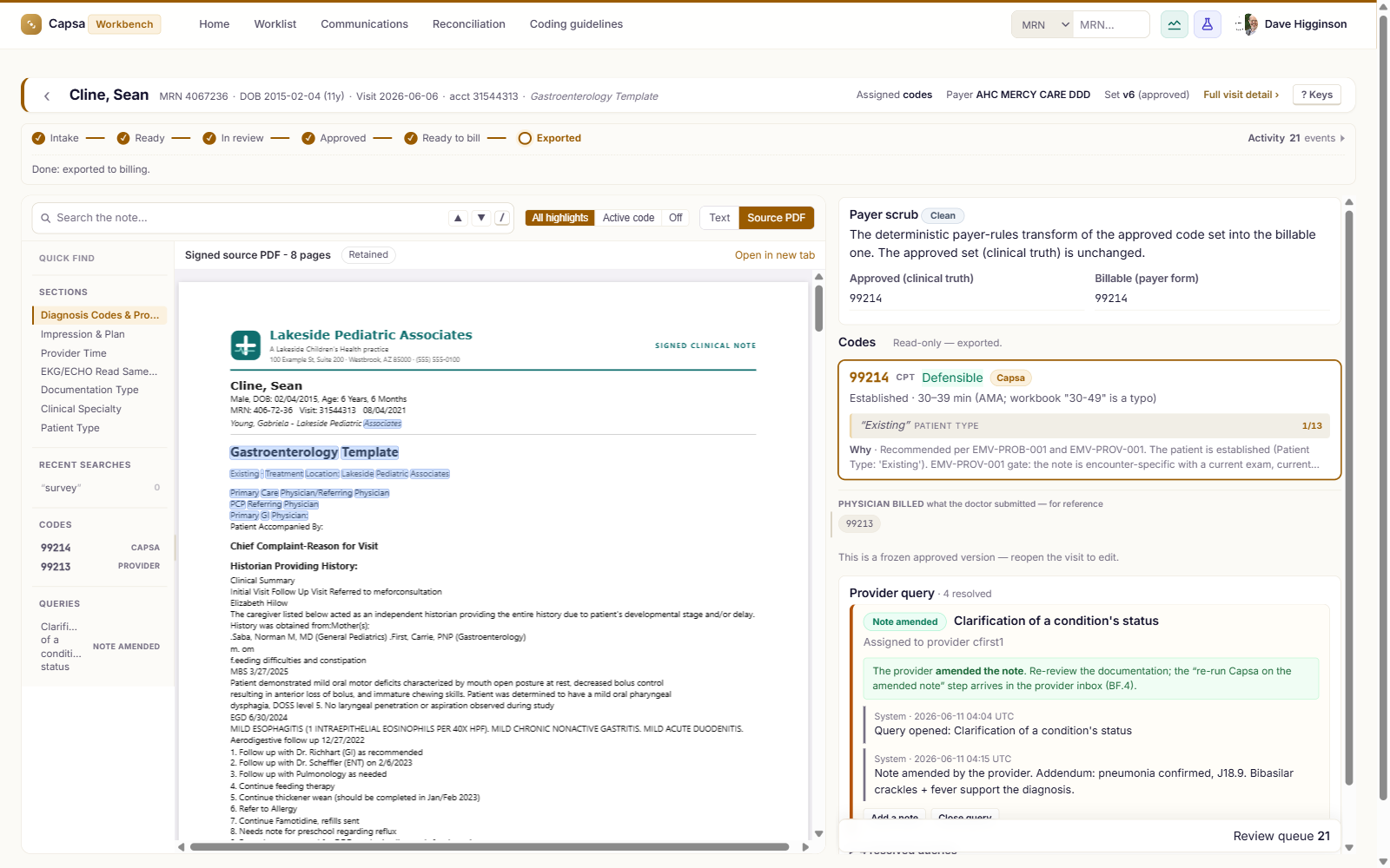 Capsa Workbench: the coder's review cockpit with cited evidence